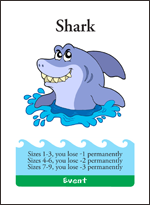 Fish Food - Shark Event Card